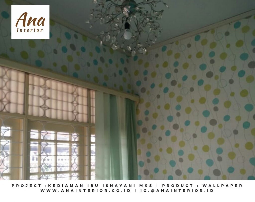 Kreatif memilih wallpaper motif rumah anda